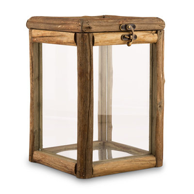 Union Rustic Kiste aus Holz und Glas | Wayfair.de